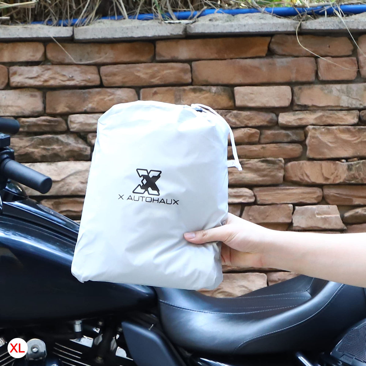 X AUTOHAUX packed in carry bag for compact storage benefit