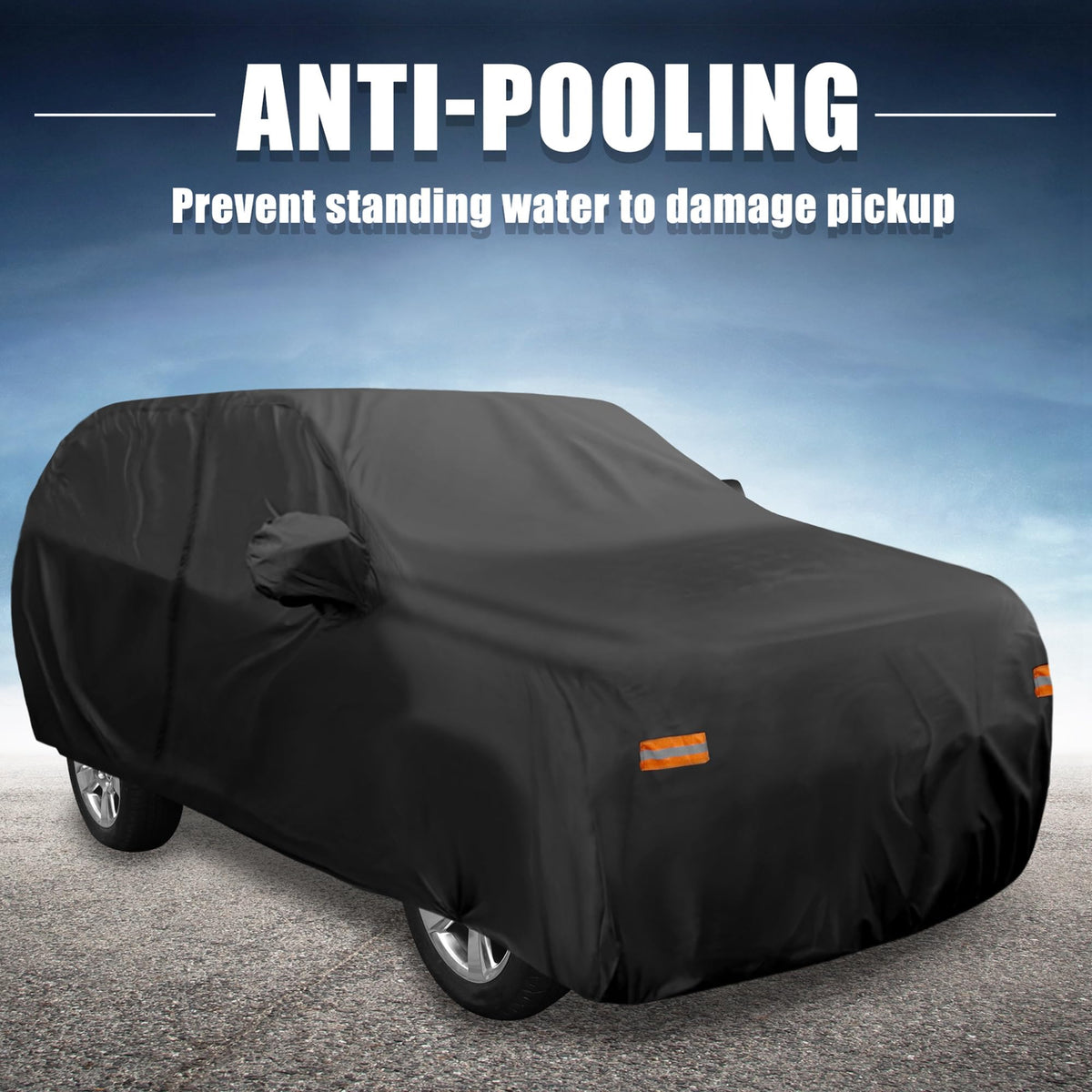 X AUTOHAUX folded cover in waterproof bag for compact storage