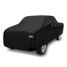 X AUTOHAUX cover front view showing full truck protection and all-weather defense