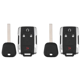 X AUTOHAUX front view showing both remotes and keys, ready as replacements