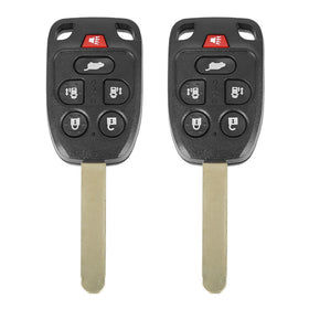 X AUTOHAUX front view of replacement remote showing buttons and compatibility benefits
