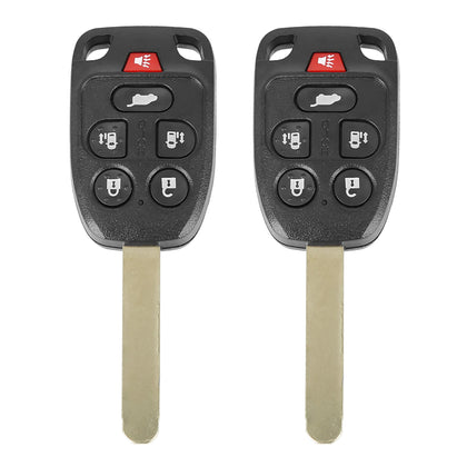 X AUTOHAUX front view of replacement remote showing buttons and compatibility benefits