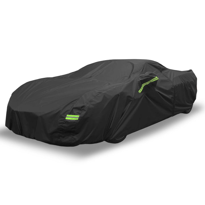 X AUTOHAUX front view cover on Corvette showing full protection benefit