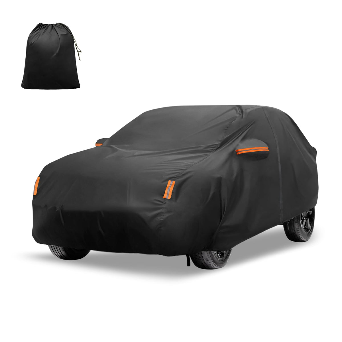 X AUTOHAUX front view on RAV4 showing full coverage and protection