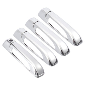 X AUTOHAUX front view showing chrome handle covers improving curb appeal