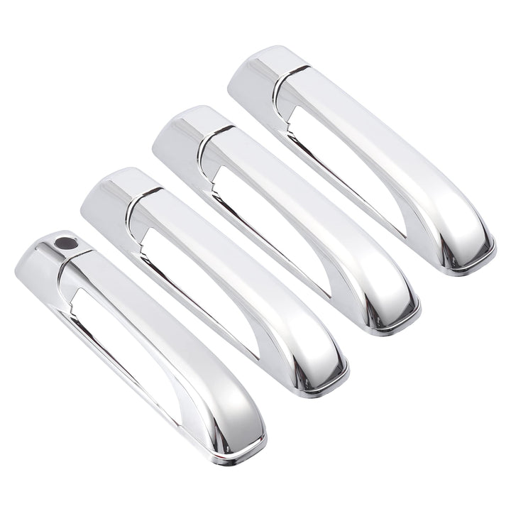 X AUTOHAUX front view showing chrome handle covers improving curb appeal