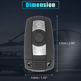 X AUTOHAUX remote used at BMW trunk demonstrating reliable control