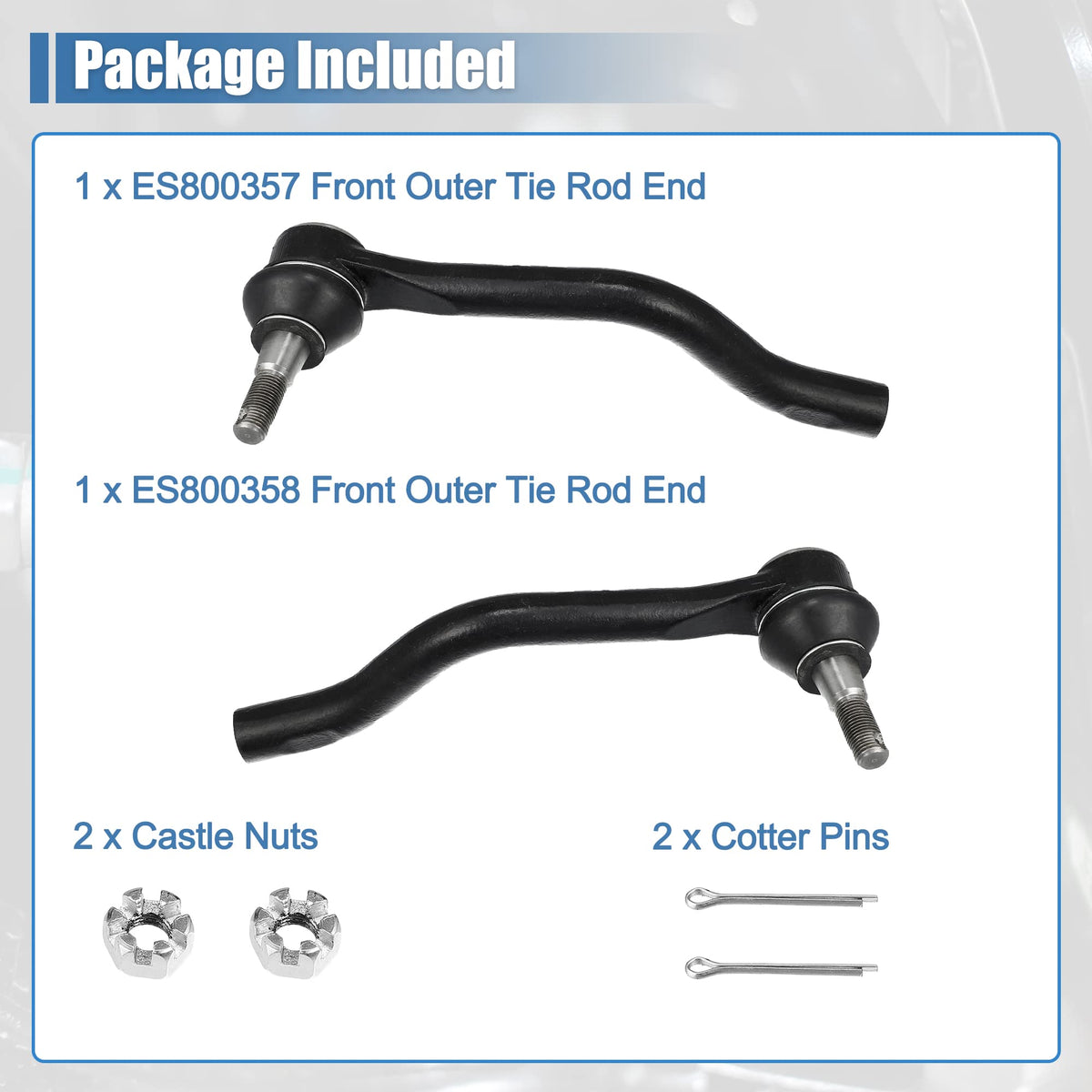 X AUTOHAUX parts in a garage installation scene showing practical use and DIY-friendly replacement