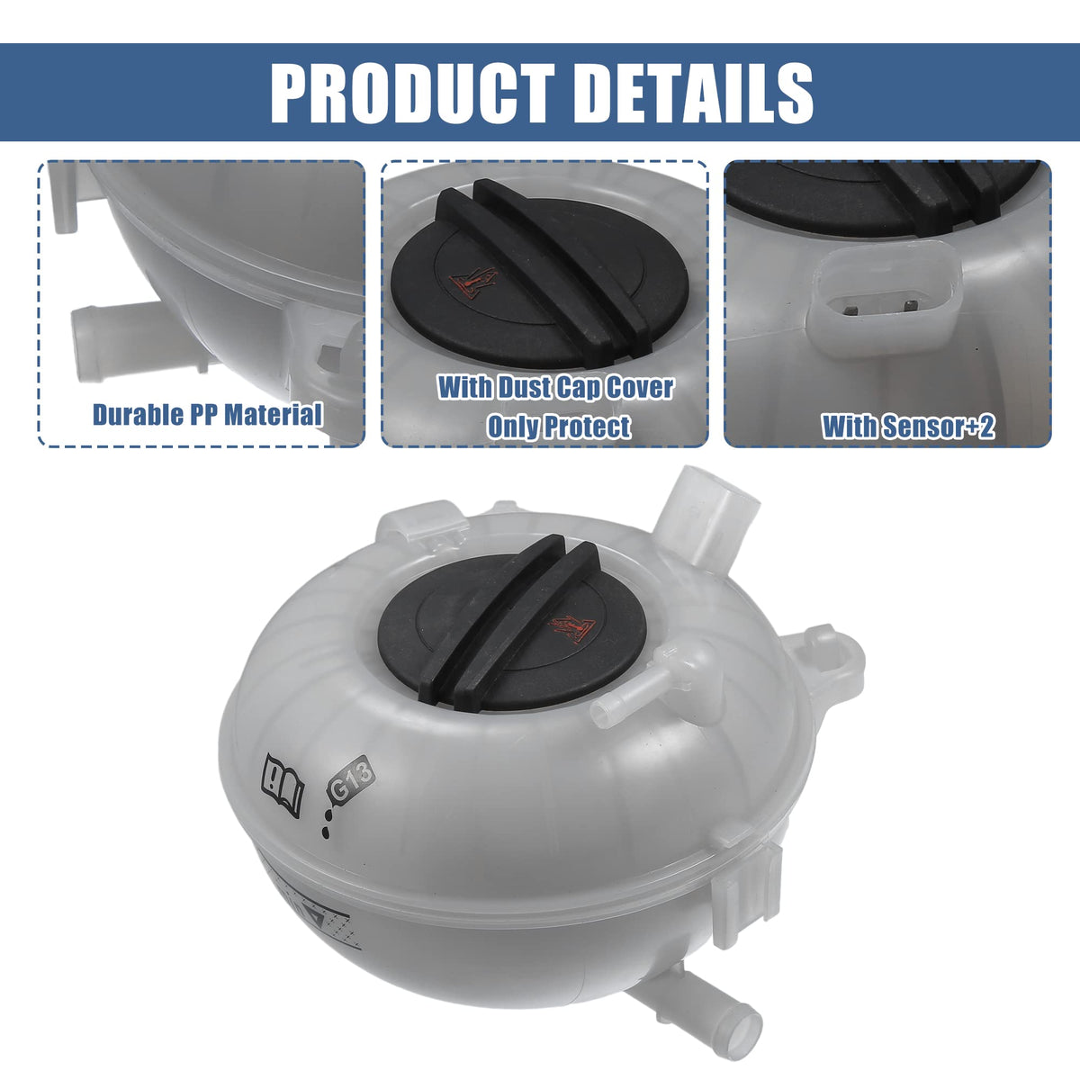 X AUTOHAUX molded mounting points detail proving durable secure attachment