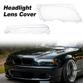 X AUTOHAUX pair unboxed showing front and rear of clear lens shells for easy inspection