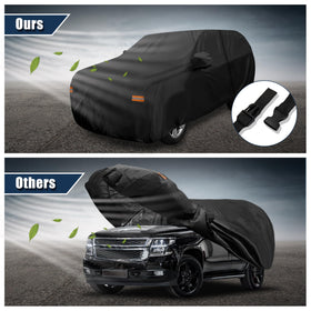 X AUTOHAUX fluorescent reflective panel visible for nighttime safety