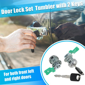X AUTOHAUX right front cylinder keyway detail demonstrating precise fit
