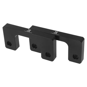 X AUTOHAUX spacer next to ruler showing precise 1 inch lift dimension