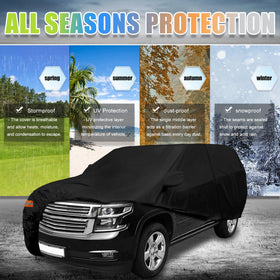 X AUTOHAUX side profile demonstrating snug Tahoe fit and coverage