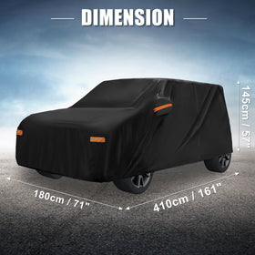 X AUTOHAUX compact storage bag keeps cover tidy and portable