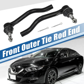 X AUTOHAUX tie rod end close-up highlighting durable finish and construction for long service