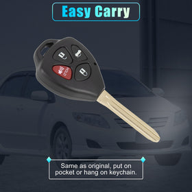 X AUTOHAUX two-remote pack laid out to show included spare and value
