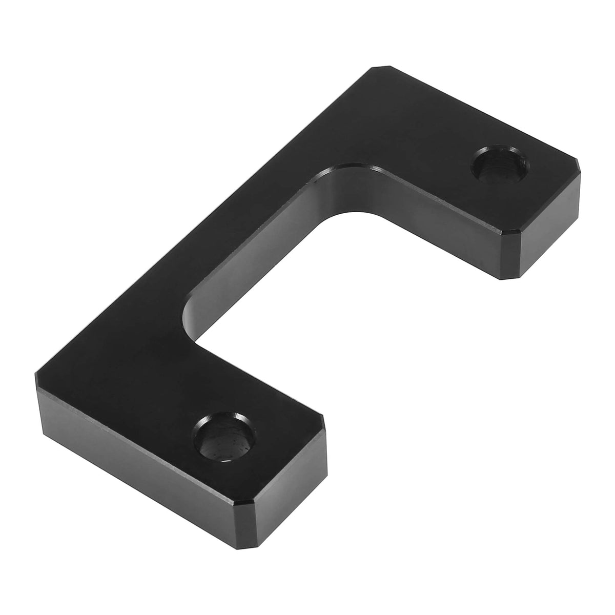 X AUTOHAUX undercarriage view showing bolted spacer and secure mount