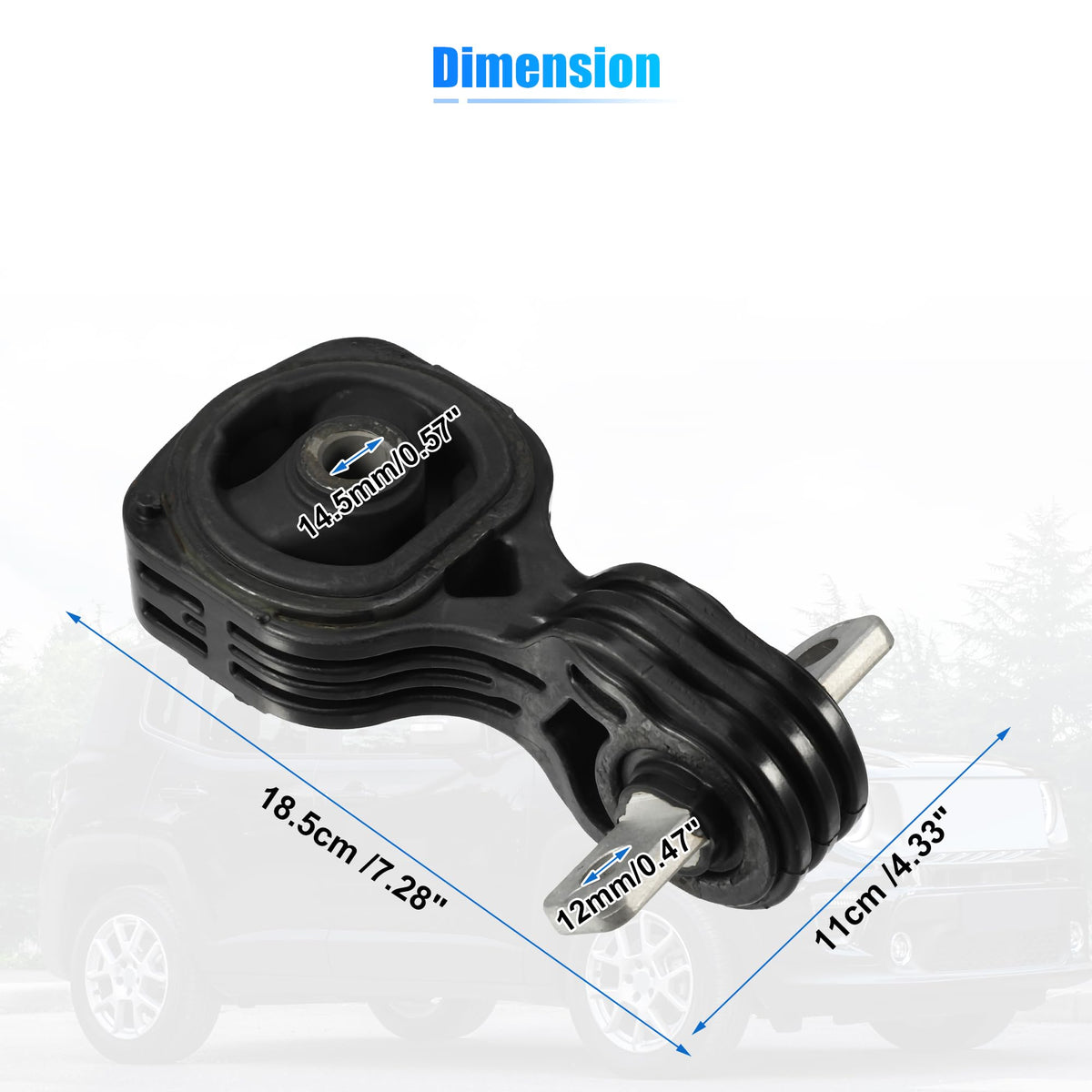 X AUTOHAUX mount beside common tools illustrating easy replacement process