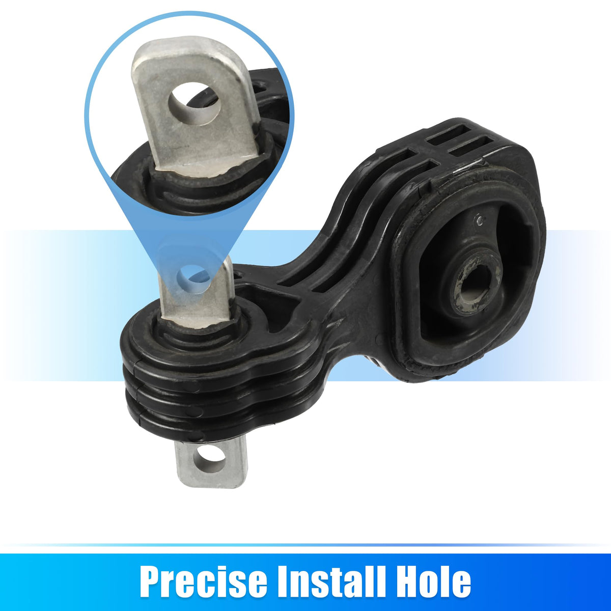 X AUTOHAUX mount installed in a Civic engine bay improving stability and comfort