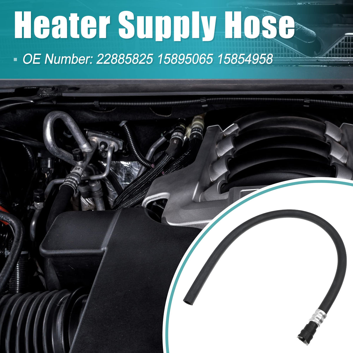 X AUTOHAUX hose connection end detail for reliable sealing benefit
