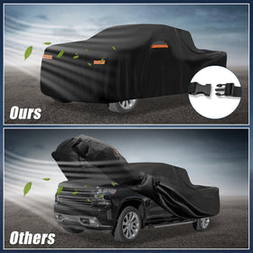 X AUTOHAUX driver-side zipper allowing quick access benefit