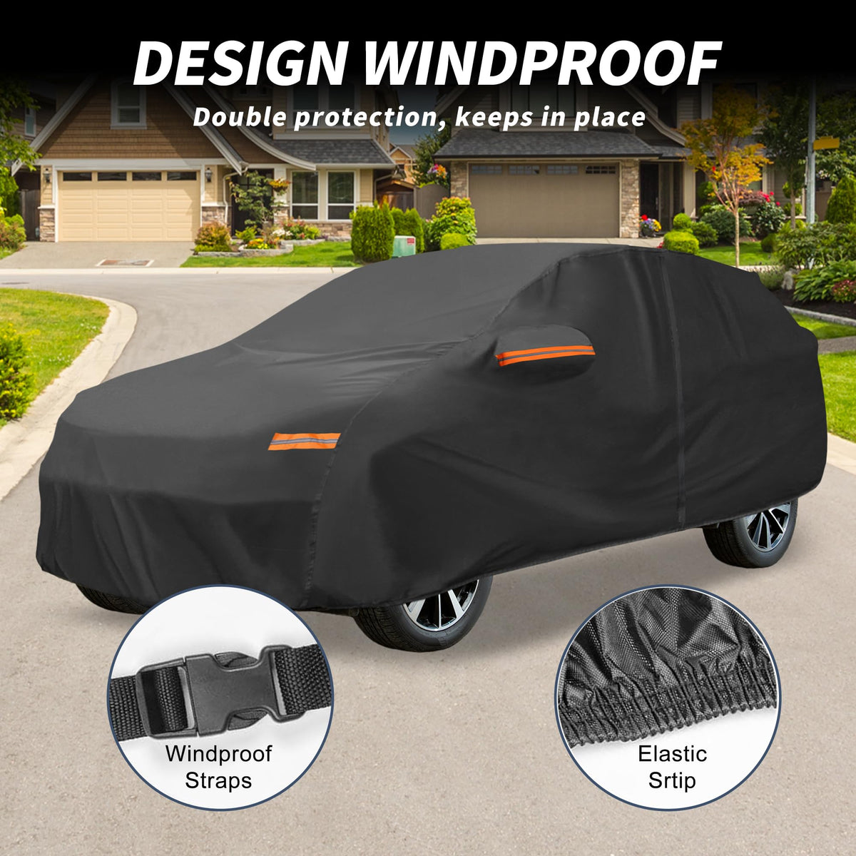 X AUTOHAUX 210D-PU Oxford fabric texture showing water resistance