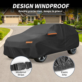 X AUTOHAUX 210D-PU Oxford fabric texture showing water resistance