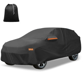 X AUTOHAUX full front view showing complete CR-V coverage and weather protection