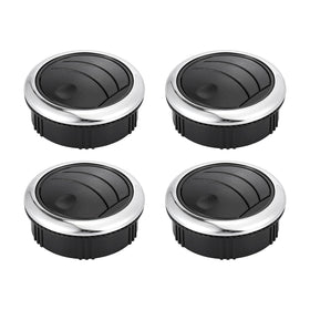 X AUTOHAUX front view of four vents showing fit and shape for easy replacement