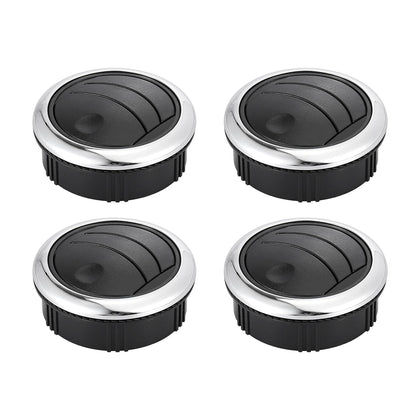 X AUTOHAUX front view of four vents showing fit and shape for easy replacement