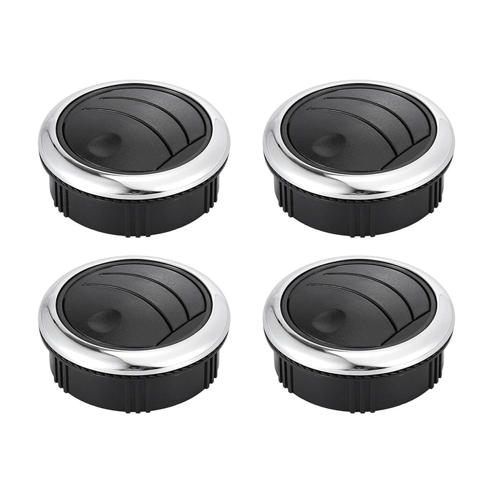 X AUTOHAUX front view of four vents showing fit and shape for easy replacement