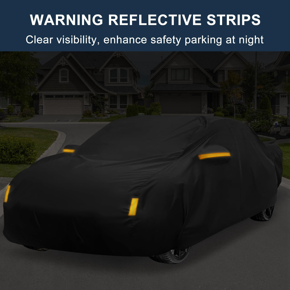 X AUTOHAUX side profile installed on Accord demonstrating full-weather fit
