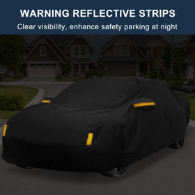 X AUTOHAUX side profile installed on Accord demonstrating full-weather fit
