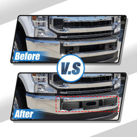 X AUTOHAUX installed passenger side bumper pad protecting edge