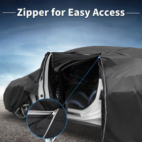 X AUTOHAUX 210D-PU fabric texture showing waterproof protection