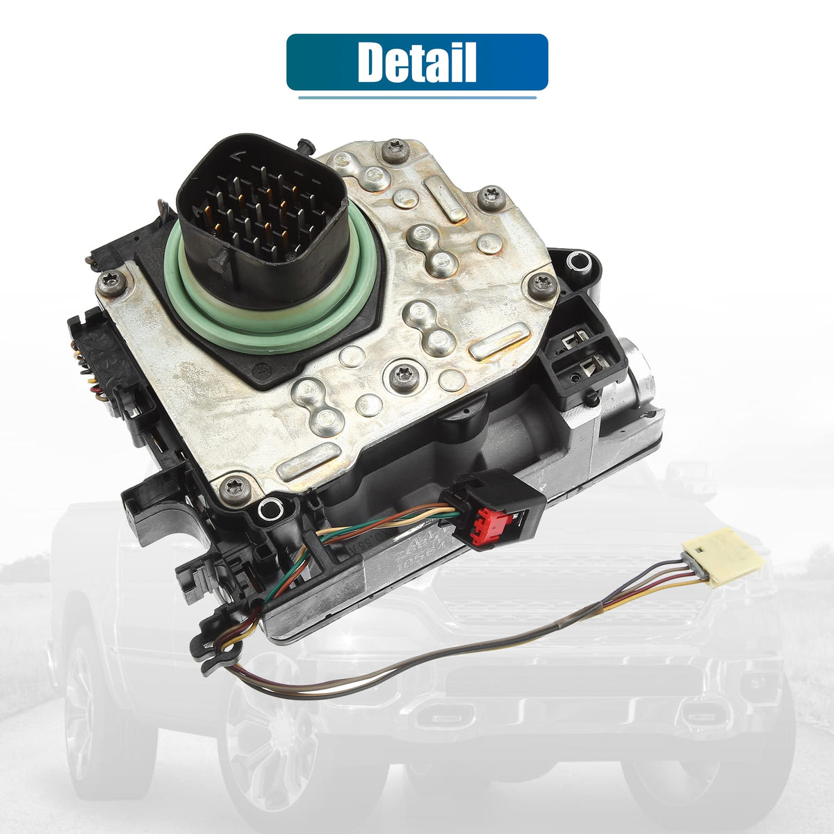 X AUTOHAUX solenoid pack packaging and label showing OEM part number match benefit