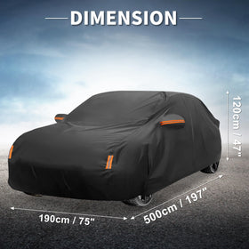 X AUTOHAUX compact storage bag for tidy transport and space saving