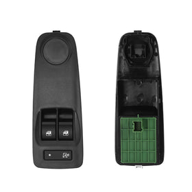 X AUTOHAUX switch beside ruler showing compact size and fitment