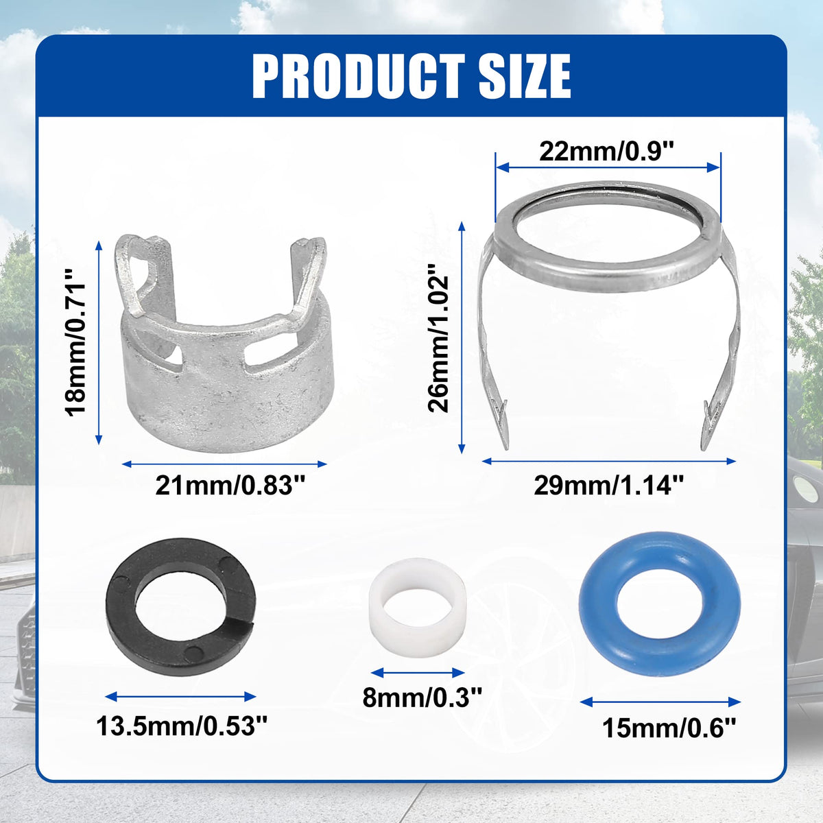 X AUTOHAUX upper seal detail showing fit profile and improved leak protection