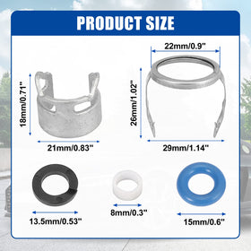 X AUTOHAUX upper seal detail showing fit profile and improved leak protection