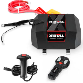 X-BULL control box front view showing durable housing and protection