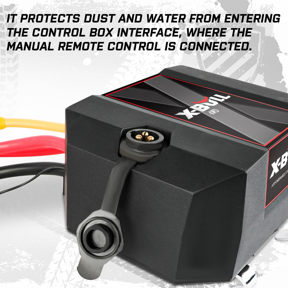 X-BULL control box open with solenoid inside organized for easy service