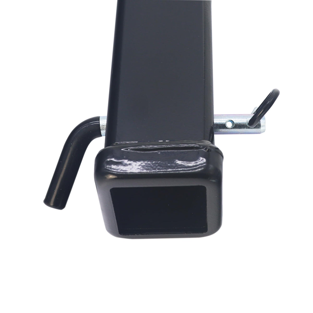 X-Haibei hitch pin securing a cargo carrier to a vehicle, improving load stability