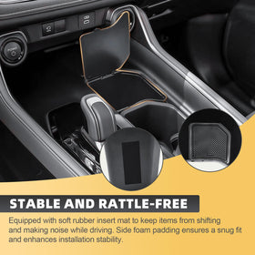 X-TKER holding cable and earbuds demonstrating tidy, tangle-free storage