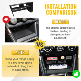 X-TKER rubber mat detail reducing noise and protecting items