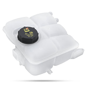 X4XZ coolant reservoir front view showing fit and durability benefit