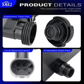 X4XZ packaged contents showing tank and cap included for immediate replacement benefit