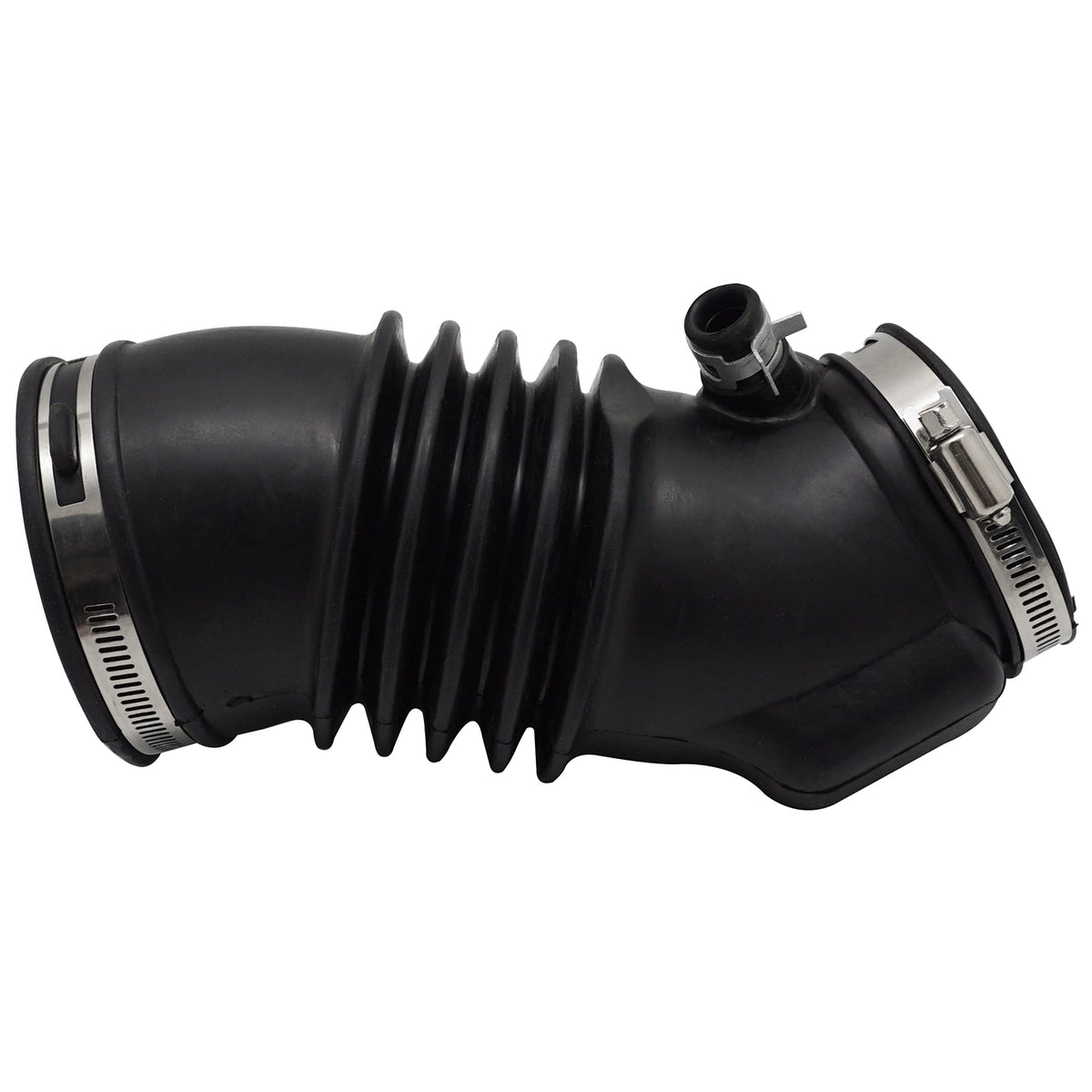 X4XZ front view of air intake hose showing OEM shape and fit benefit
