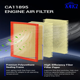 X4XZ installed in vehicle airbox demonstrating easy replacement